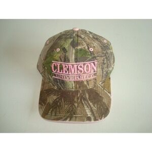CLEMSON TIGERS CAMO WOMENS THE GAME  CAP HAT 90S VINTAGE 00S Y2K T2